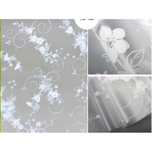 Decal dán kính, giấy dán kính mờ khổ rộng 45cm