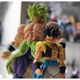 Set mô hình động SHF (S.H.Figuarts) Dragon Ball SSJ Blue Gogeta & Broly Full Power