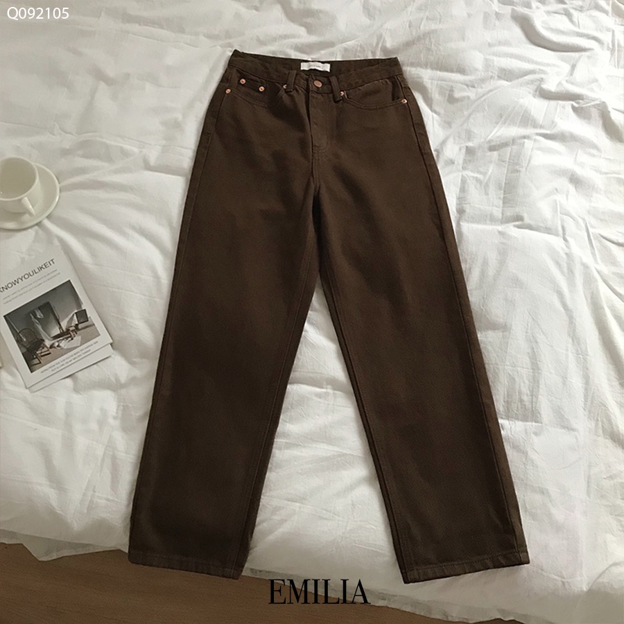 Quần baggy kaki màu cafe | BigBuy360 - bigbuy360.vn