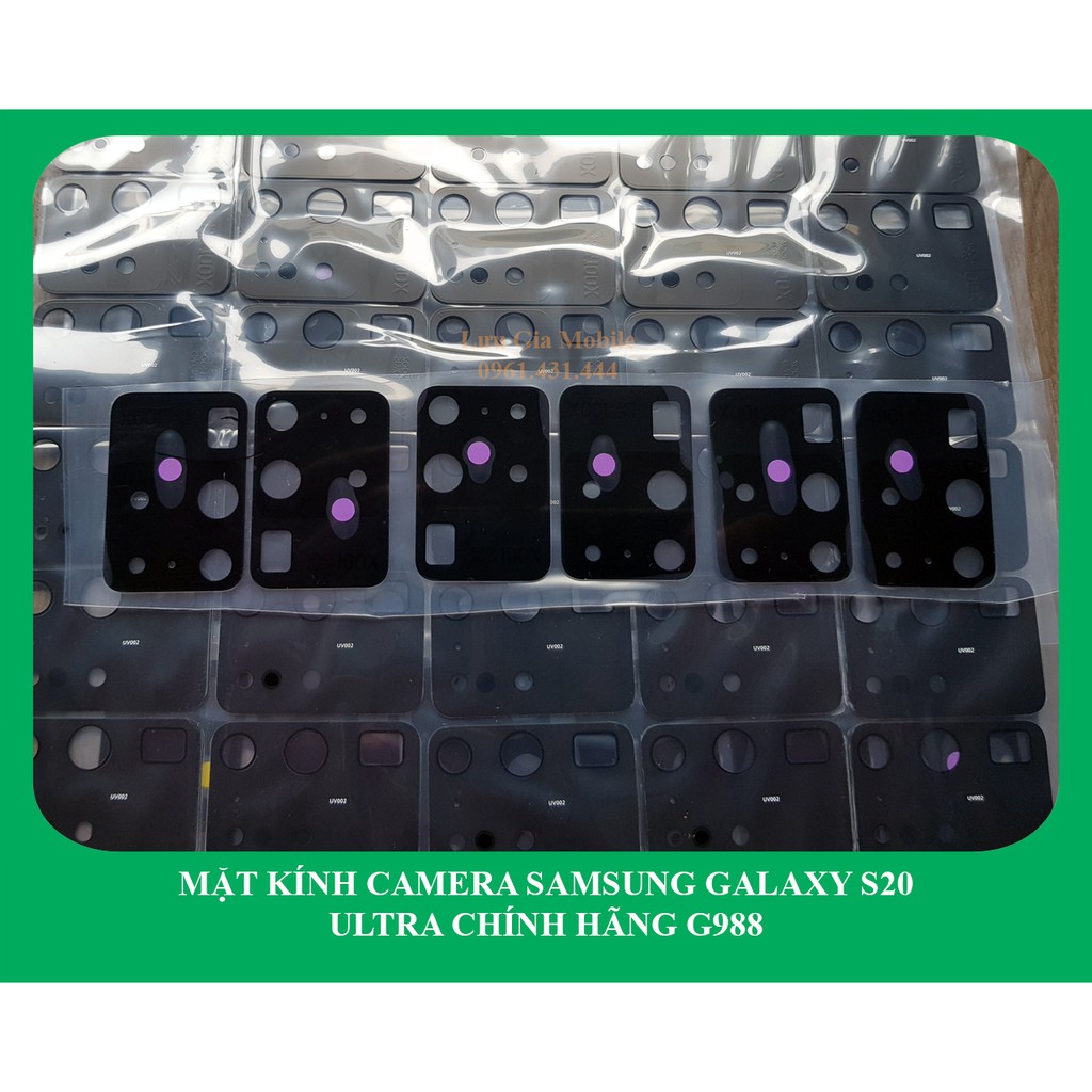 Mặt kính Camera sau Samsung Galaxy S20 ULTRA Chính Hãng G988