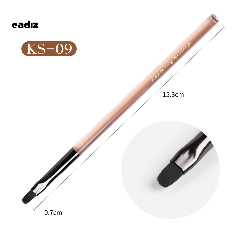 [Hàng mới về] Bút chuyên dụng vẽ móng nghệ thuật acrylic/nylon màu gradient độc đáo