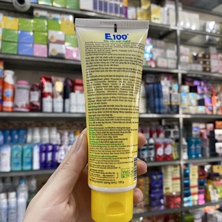 Sữa rửa mặt E100 Nghệ Có hạt massage 100g