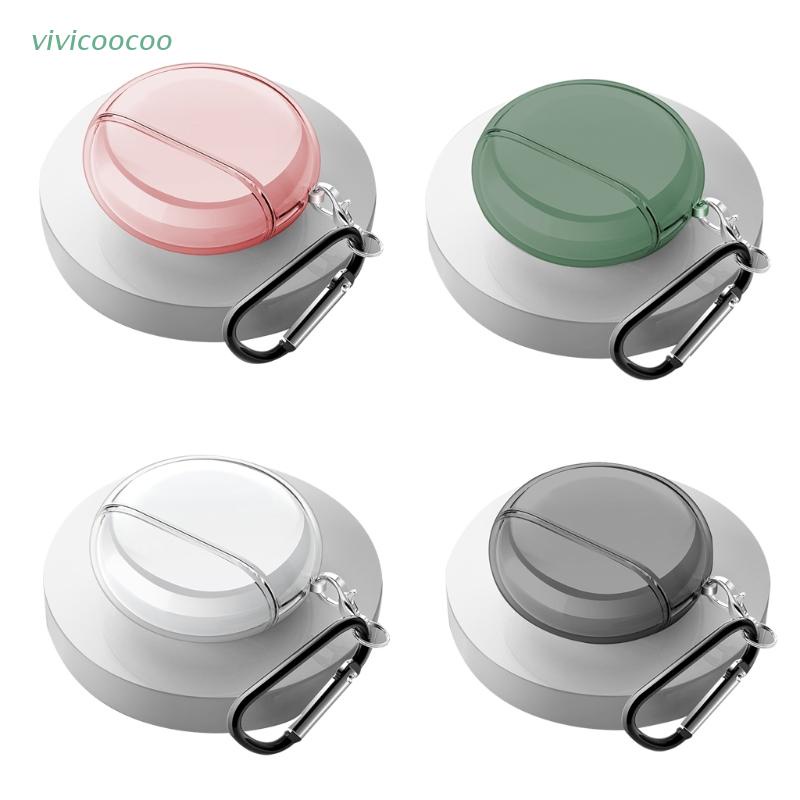 Vỏ bảo vệ hộp sạc tai nghe Huawei Freebuds 3 kèm móc chống thất lạc VIVI