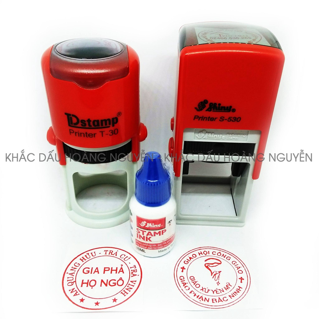 KHẮC DẤU TRÒN theo yêu cầu