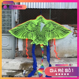 DIỀU - PHỤNG HOÀNG ĐEN SIZE KHỦNG + TẶNG CẦM THẢ DIỀU 150 MÉT DÂY  (SHOP DIỀU GIÁ RẺ)