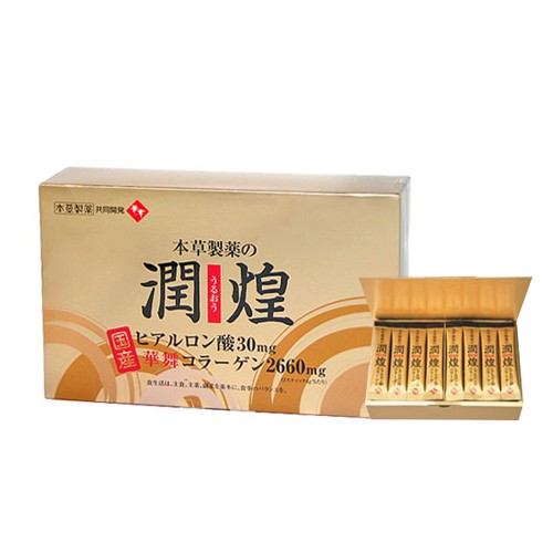 BỘT COLLAGEN SỤN VI CÁ MẬP HANAMAI GOLD (HỘP 60 GÓI)