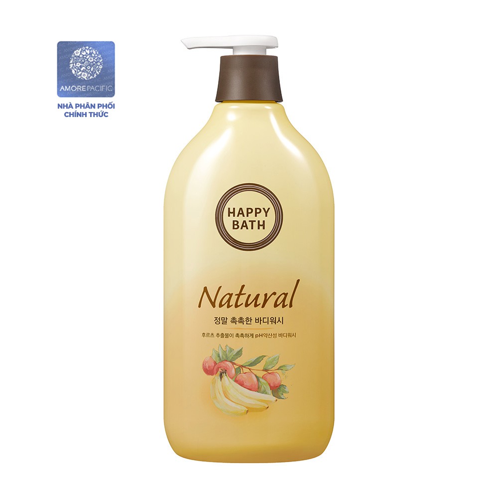 Sữa Tắm Happy Bath (Real Chokchok) Natural Body Wash 900ml Daily Beauty Official