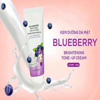 Kem dưỡng trắng hồng da Charme Blueberry Brightening Tone-Up Cream 60ml