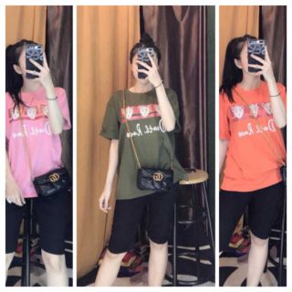 Đồ bộ mặc nhà thun cotton in hình siêu xinh