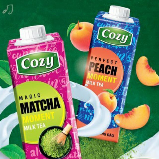 TRÀ SỮA COSY (1 lốc 4 hộp 225ml)