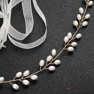 Dây thắt lưng đính ngọc trai cho cô dâu