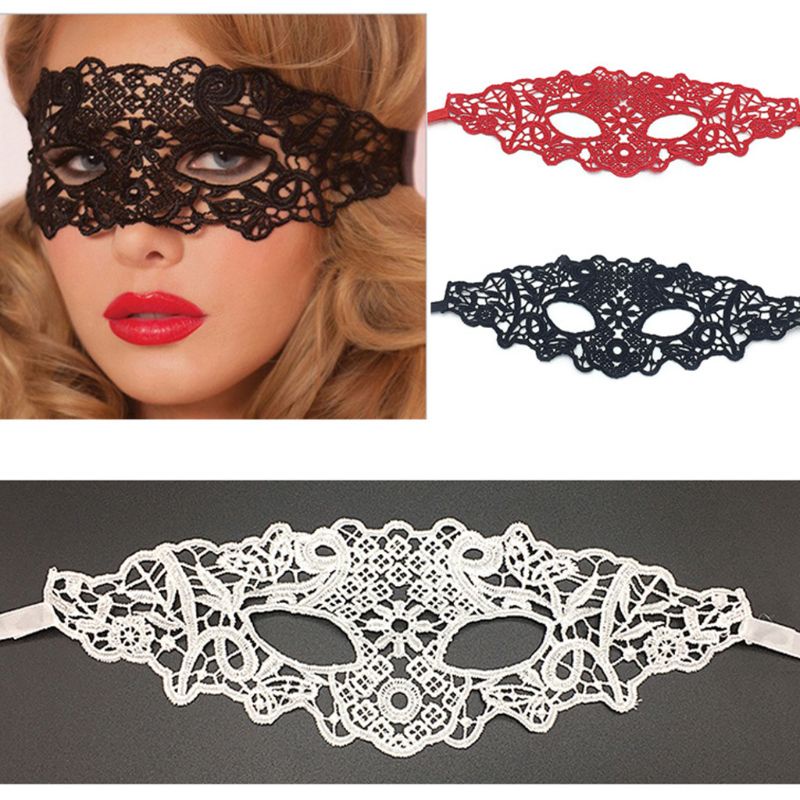 Mặt nạ ren hóa trang phong cách Gothic quyến rũ cho nữ