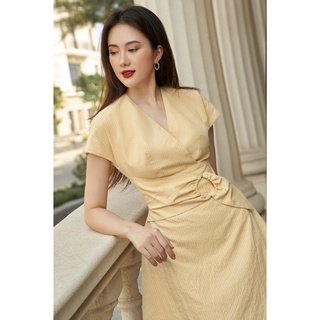 OLV - Đầm Mango V Neck Dress