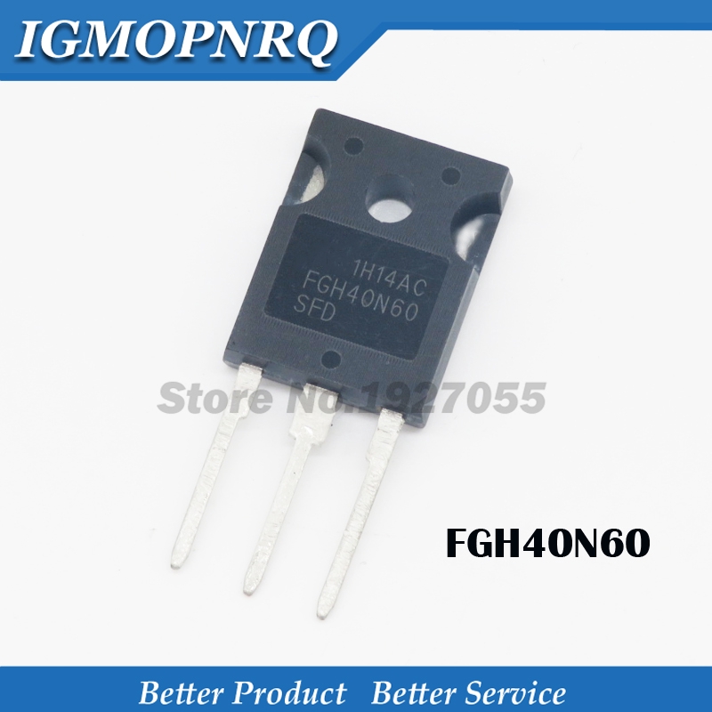 5 Cái / FGH40N60SFD TO-247 FGH40N60 TO-3P 40N60 40N60SFD ống biến IGBT thợ hàn mới nguyên bản