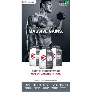 Sữa tăng cân Dymatize Super Mass Gainer (12 Lbs) - Authentic 100%