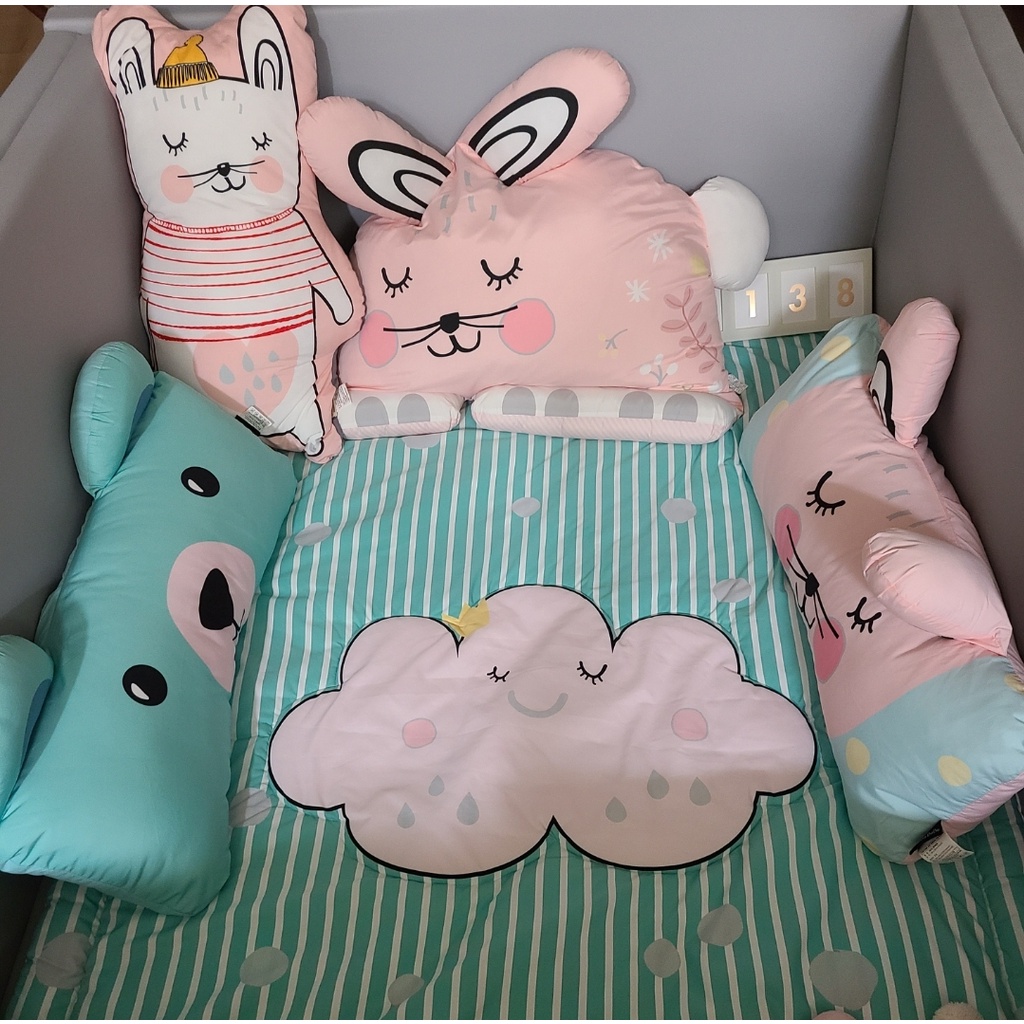 Gối ôm hình thú cưng Dream cho bé/ Gối tựa thú cưng Dream cho bé Bonitabebe nhập khẩu Hàn Quốc