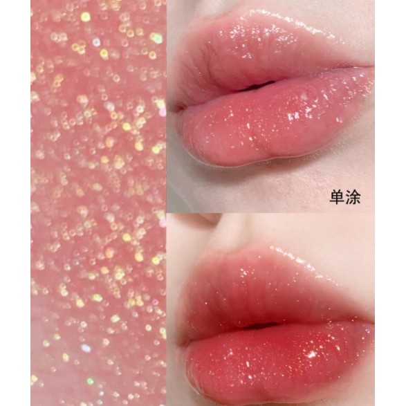 [HÀNG MỚI VỀ] Son bóng nhũ siêu hot OMGA Lucky Crystal Lip Gloss (OG18)