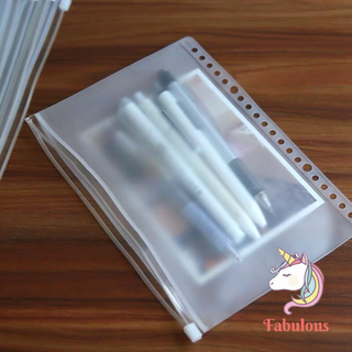 Túi lưu trữ PVC cho sổ binder còng A5 B5 A4 20 26 30 lỗ