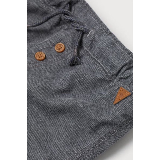 Quần nỉ nhung dây rút cho bé trai