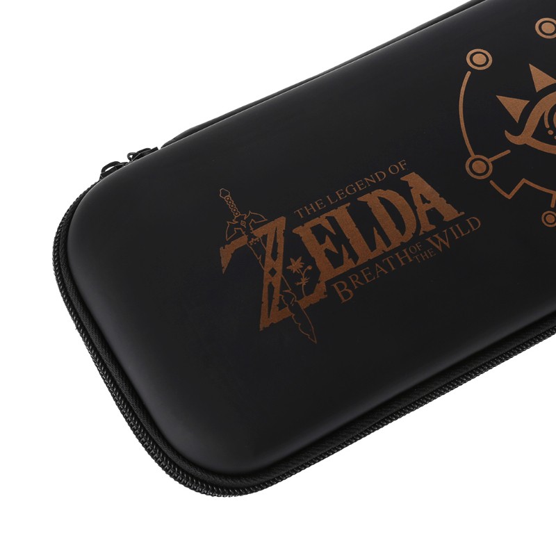 Túi đựng máy chơi game Nintendo Switch in hoa văn Zelda 2 mặt