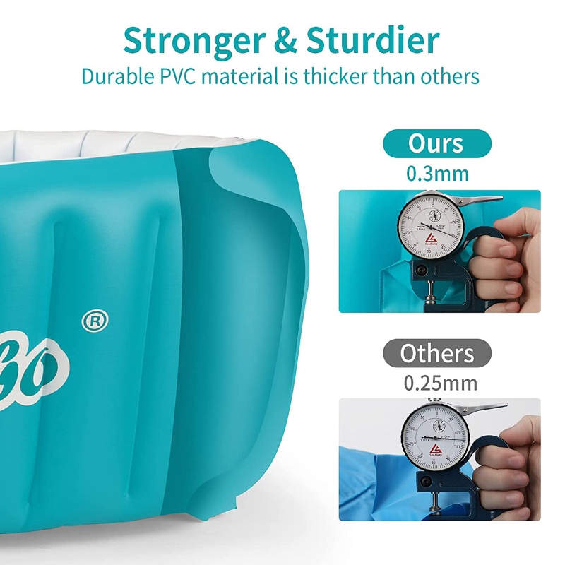 Bồn Tắm Bơm Hơi Di Động Tiện Dụng Cho Bé Sơ Sinh