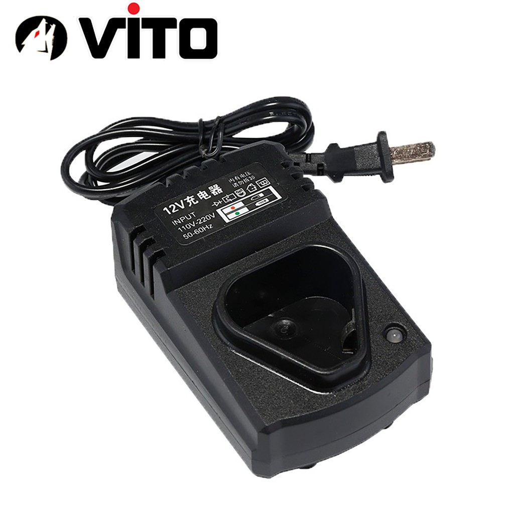 Sạc Đế Sạc Cốc VITO Pin 3S 12V Máy Khoan Pin