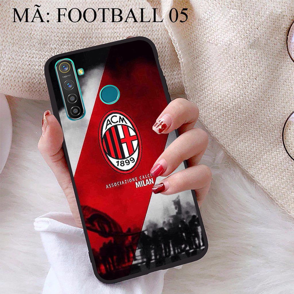 Ốp lưng Realme 5 Pro viền dẻo TPU BST CLB Bóng Đá