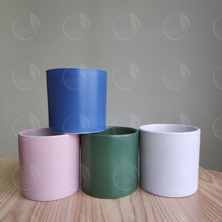 Chậu trụ trơn - Chậu mini - Chậu trồng cây để bàn, cây mini, cây phong thủy, cây nội thất