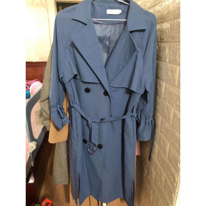 (Khach dat tren livetream) Áo măng tô Hàn new 98%