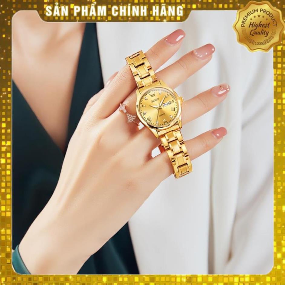 Đồng hồ nữ Đeo Tay  OLEVS 5563 chống vô nước Bằng dây đeo Thép Không Gỉ Thời Trang