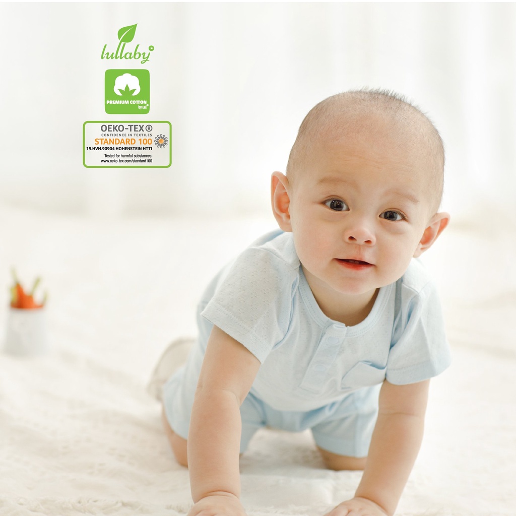 Lullaby - Bộ quần áo bé trai bổ nẹp - NH81B - BST Lời yêu thương – Words of love