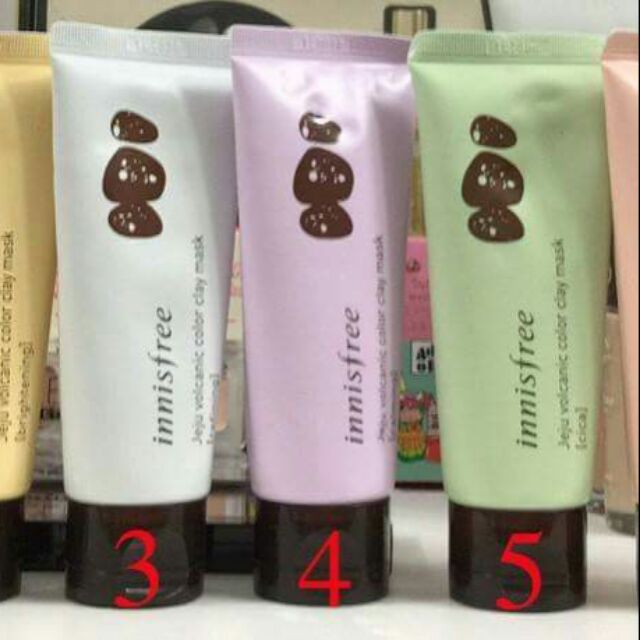 MẶT NẠ INNISFREE JEJU VOLCANIC COLOR CLAY MASK