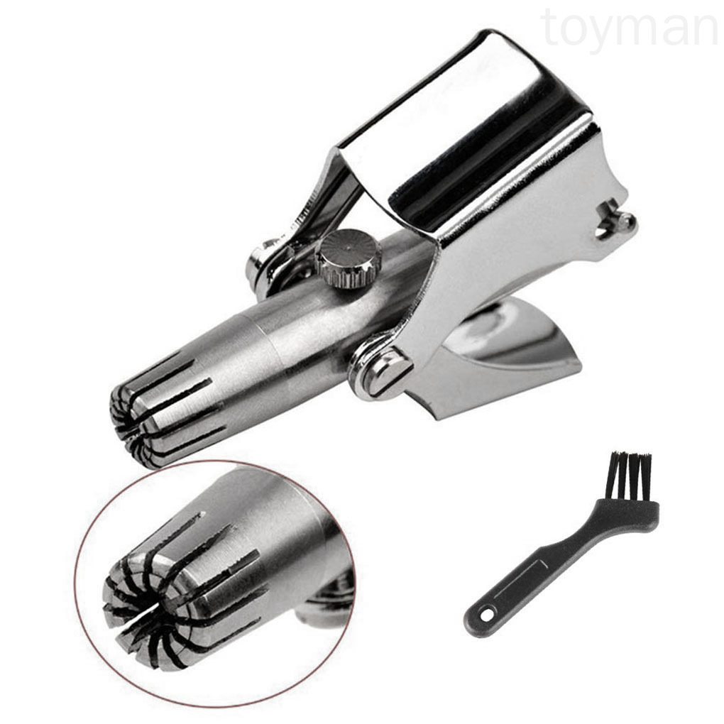 [Hàng mới về] Dụng cụ cắt tỉa lông mũi thủ công bằng thép không gỉ cao cấp