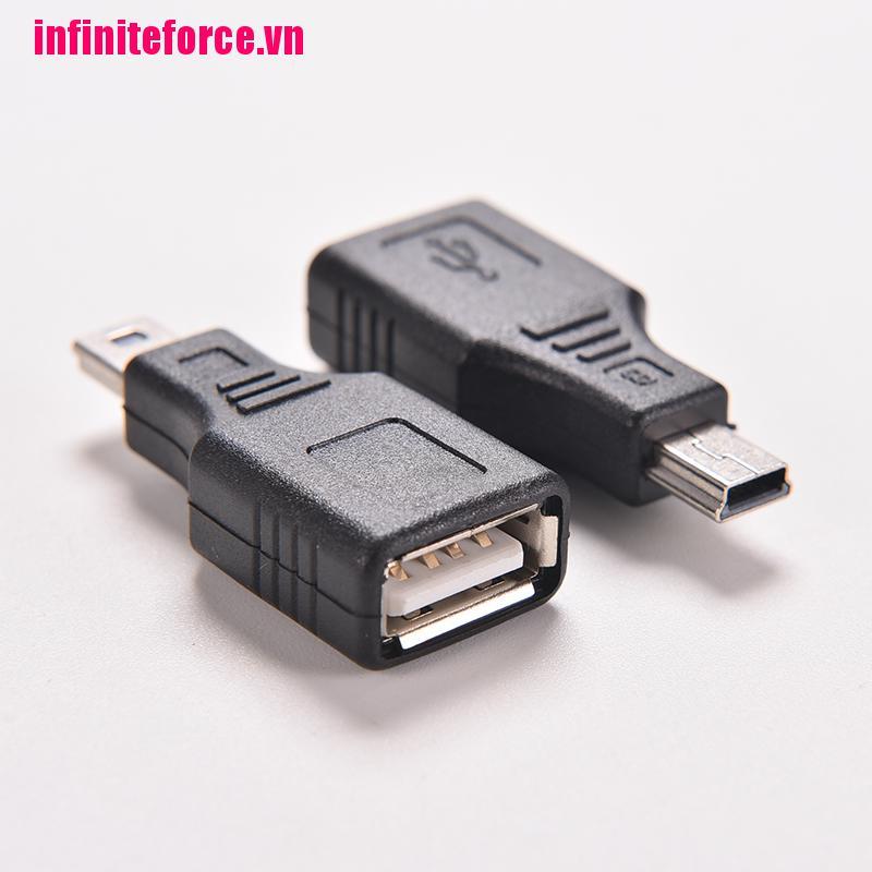 Đầu Chuyển Đổi Usb 2.0 A Female Sang Mini Usb B 5 Pin Male