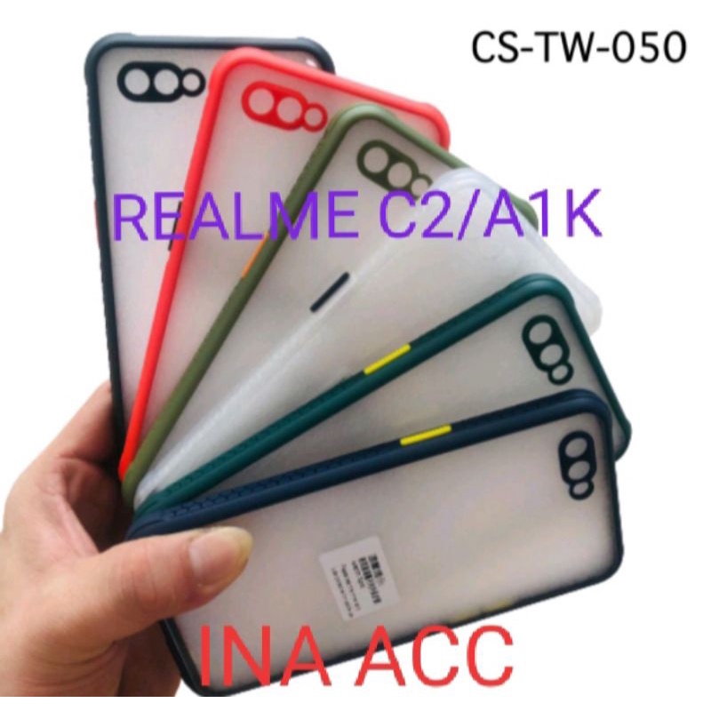 Ốp lưng điện thoại bằng Silicone dành cho CAMERA REALME C2 / A1K