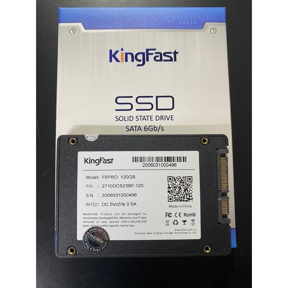 [Mã ELMS05 giảm 5% đơn 300k]Ổ cứng SSD Kingfast 120GB 240GB 256GB 2.5 inch SATA3