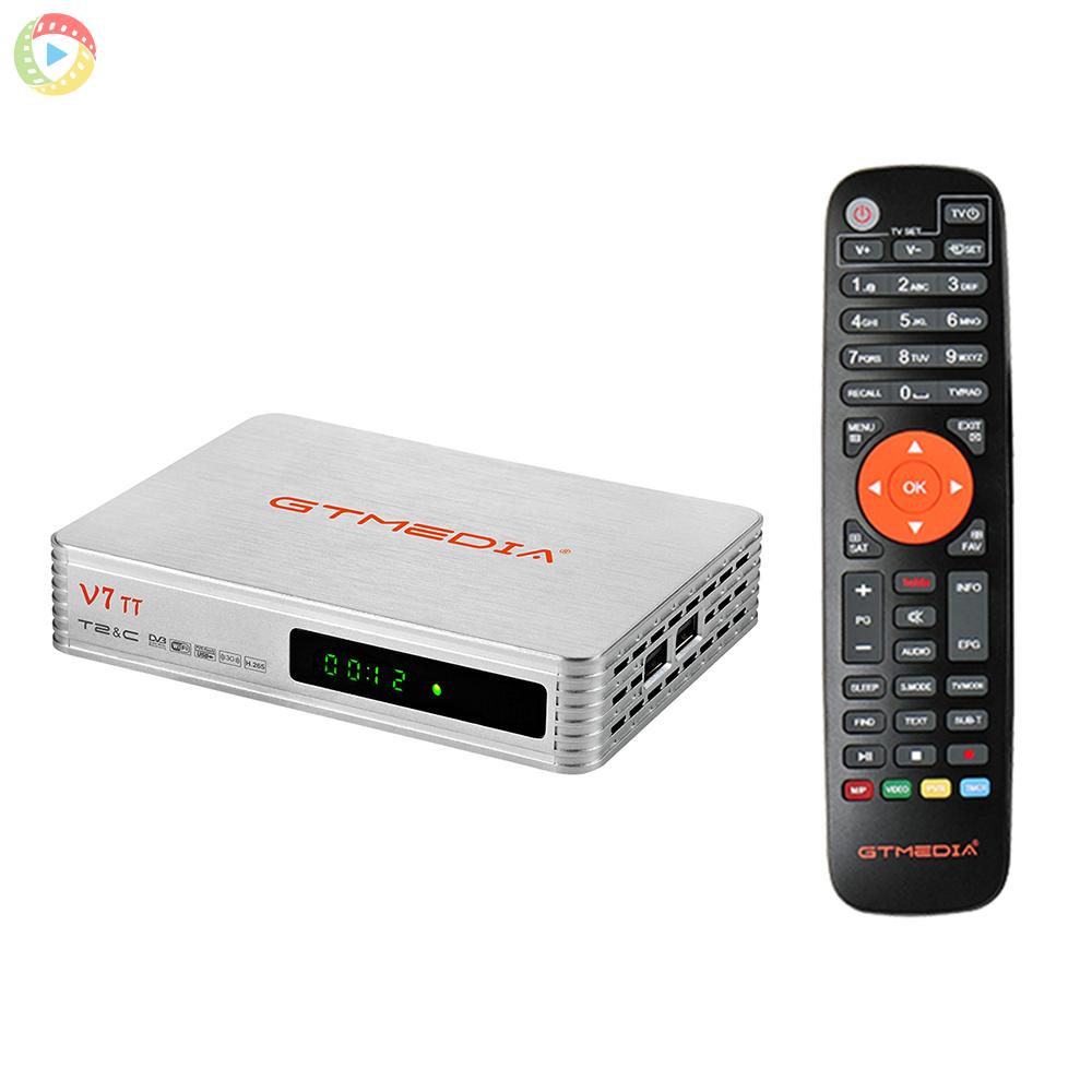 Đầu Nhận Tín Hiệu Tv Gtmedia V7 Tt 1080p Full Hd Dvb-T / T2 / J.83B Hỗ Trợ Usb Pvr Và Phụ Kiện