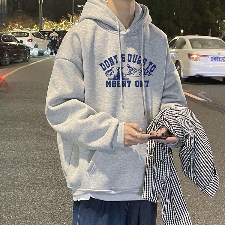 Áo Hoodie Phối Mũ Chùm Đầu ONT Siêu Hot - Nỉ Ngoại Siêu Dày Mịn Ấm Bản Ulzzang Phong Cách