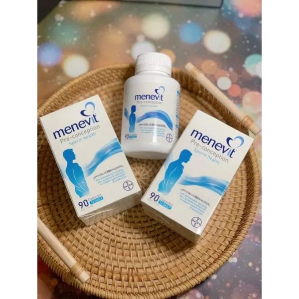 Menevit 90 viên giúp cải thiện và nâng cao chất lượng tinh trùng - hàng Úc chính hãng