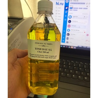 Tinh dầu sả Chai 500ml)