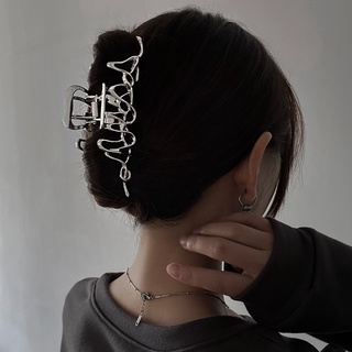 (MớI) Kẹp TóC HìNh Cá MậP BằNg Kim LoạI