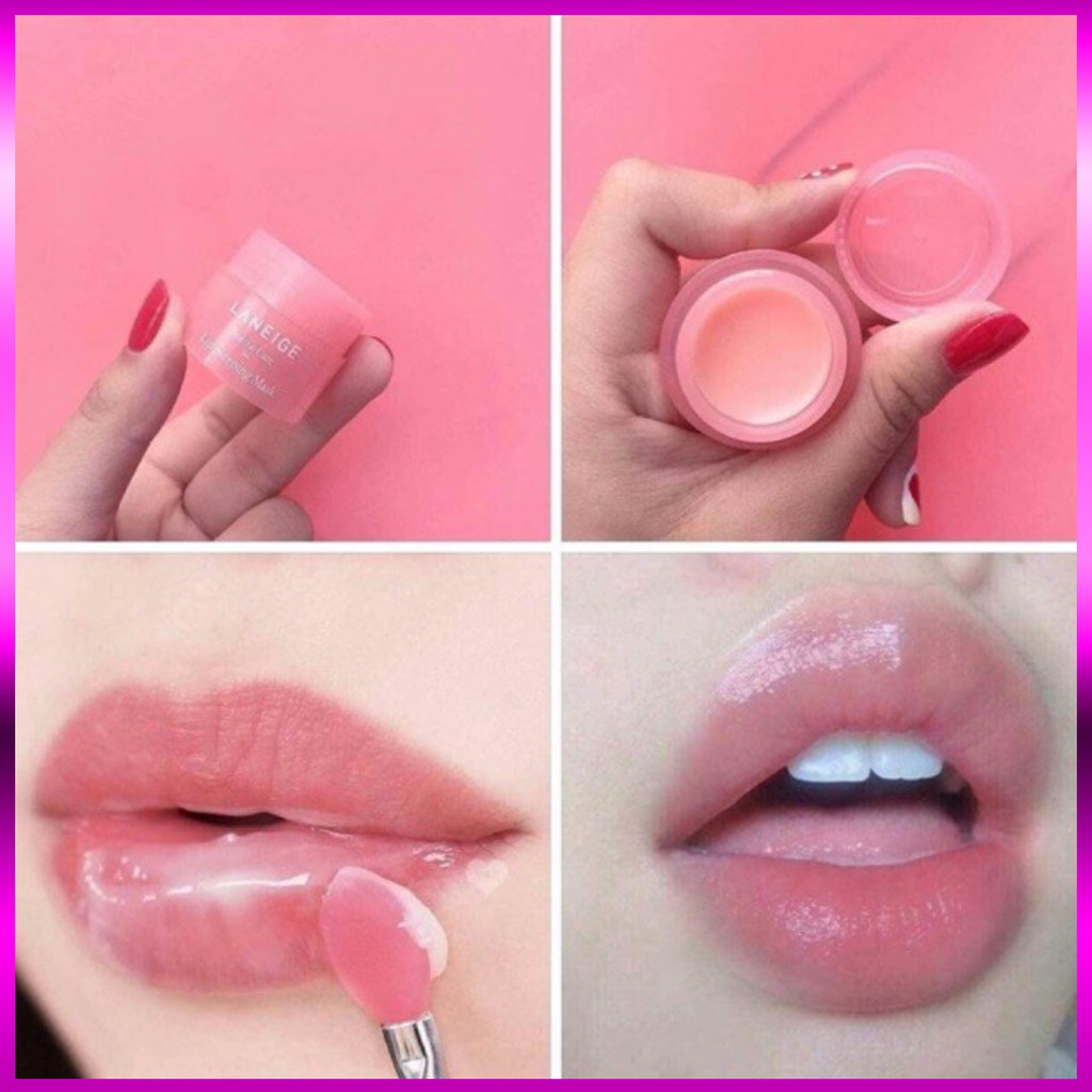 Mặt nạ môi LANEIGE Lip Sleeping Mask - Mặt nạ ngủ ủ môi LANEIGE mini dưỡng môi 3g | BigBuy360 - bigbuy360.vn