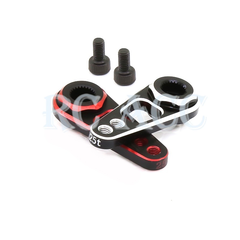 Thanh Servo 25T Bằng Hợp Kim Nhôm Cho Xe Điều Khiển 1/10 Traxxas TRX4 Axial SCX10 90046 D90 CC01 Recat