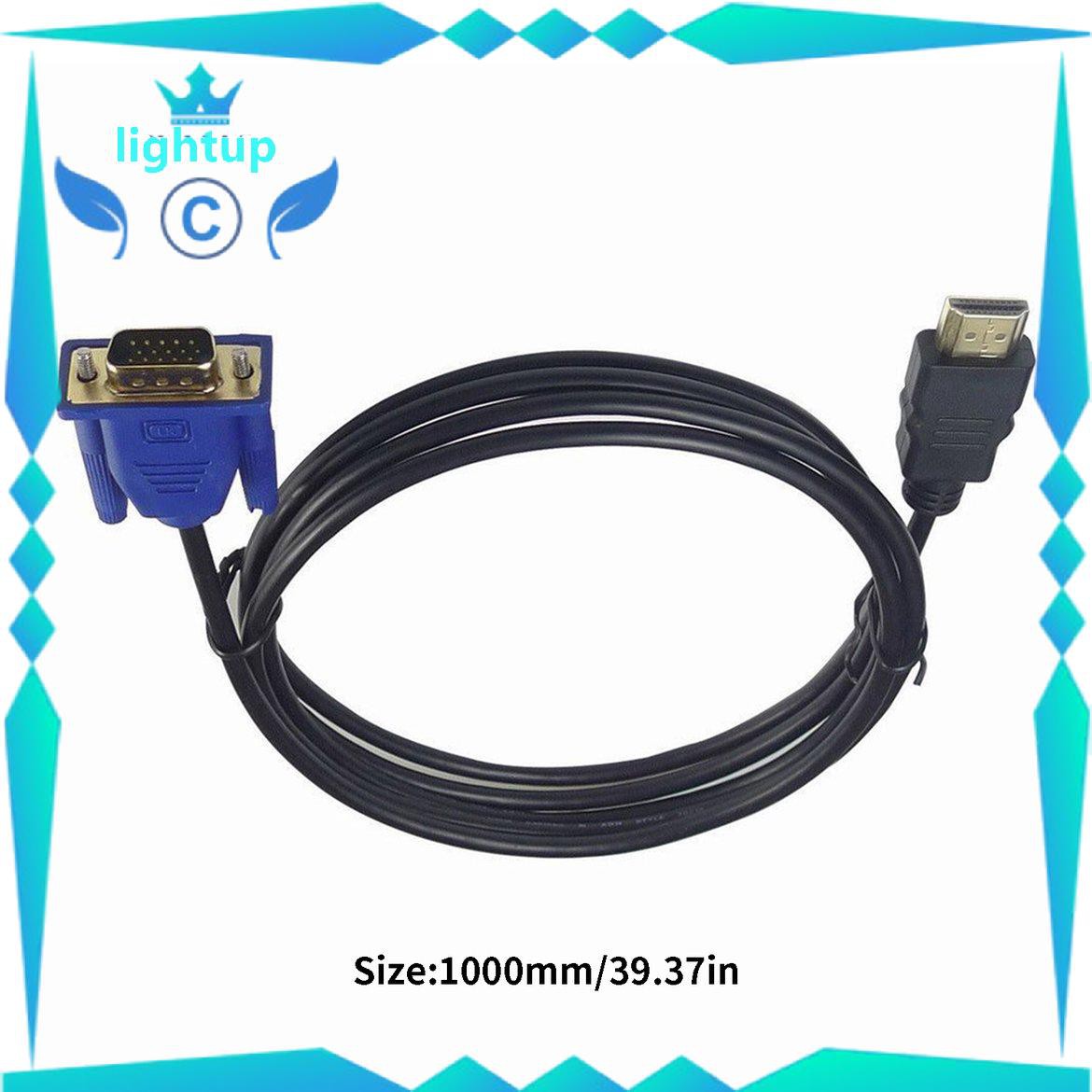 Dây Cáp Chuyển Đổi Hdmi Sang Vga Hd 1m Có Nam Châm