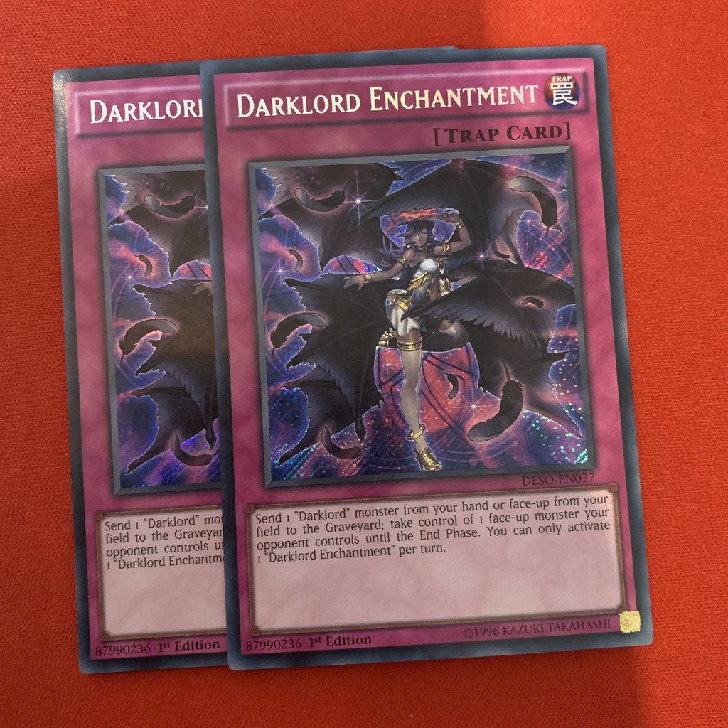 [EN-JP][Thẻ Bài Yugioh Chính Hãng] Darklord Enchantment