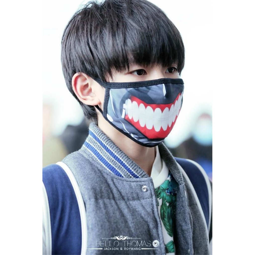 Khẩu Trang Hóa Trang Tokyo Ghoul Ken 3d