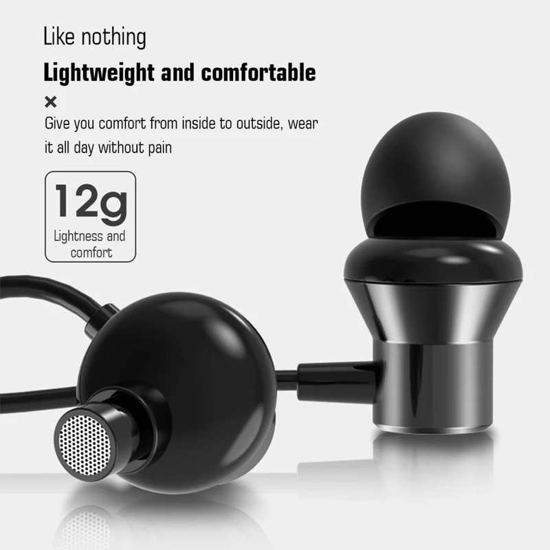 Tai nghe dây có mic Lenovo HF 130/TW130  jack 3.5mm Dùng Cho Máy Tính Điện Thoại Laptop