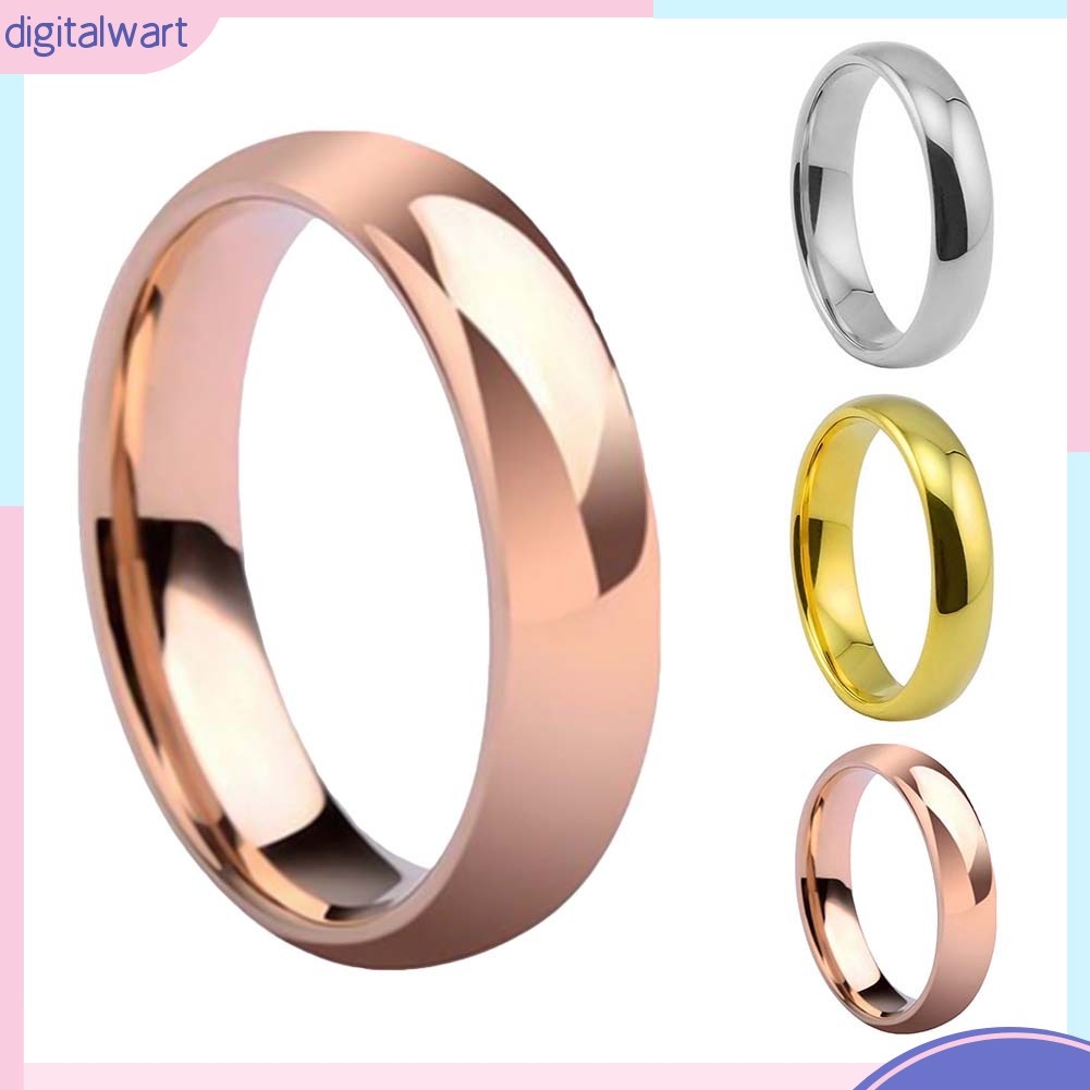 Nhẫn thép không gỉ kiểu dáng thời trang cá tính dành cho nam và nữ