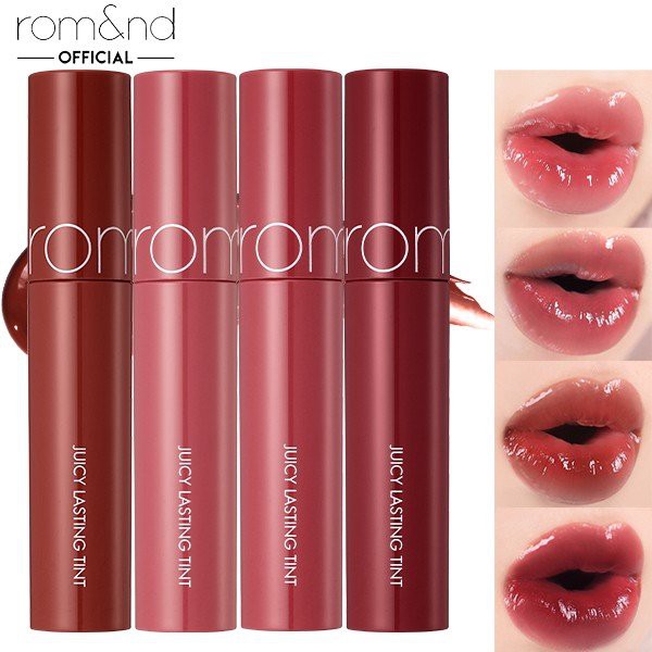 Son Tint Lì Mịn Môi Romand Juicy Lasting Tint 4.8g