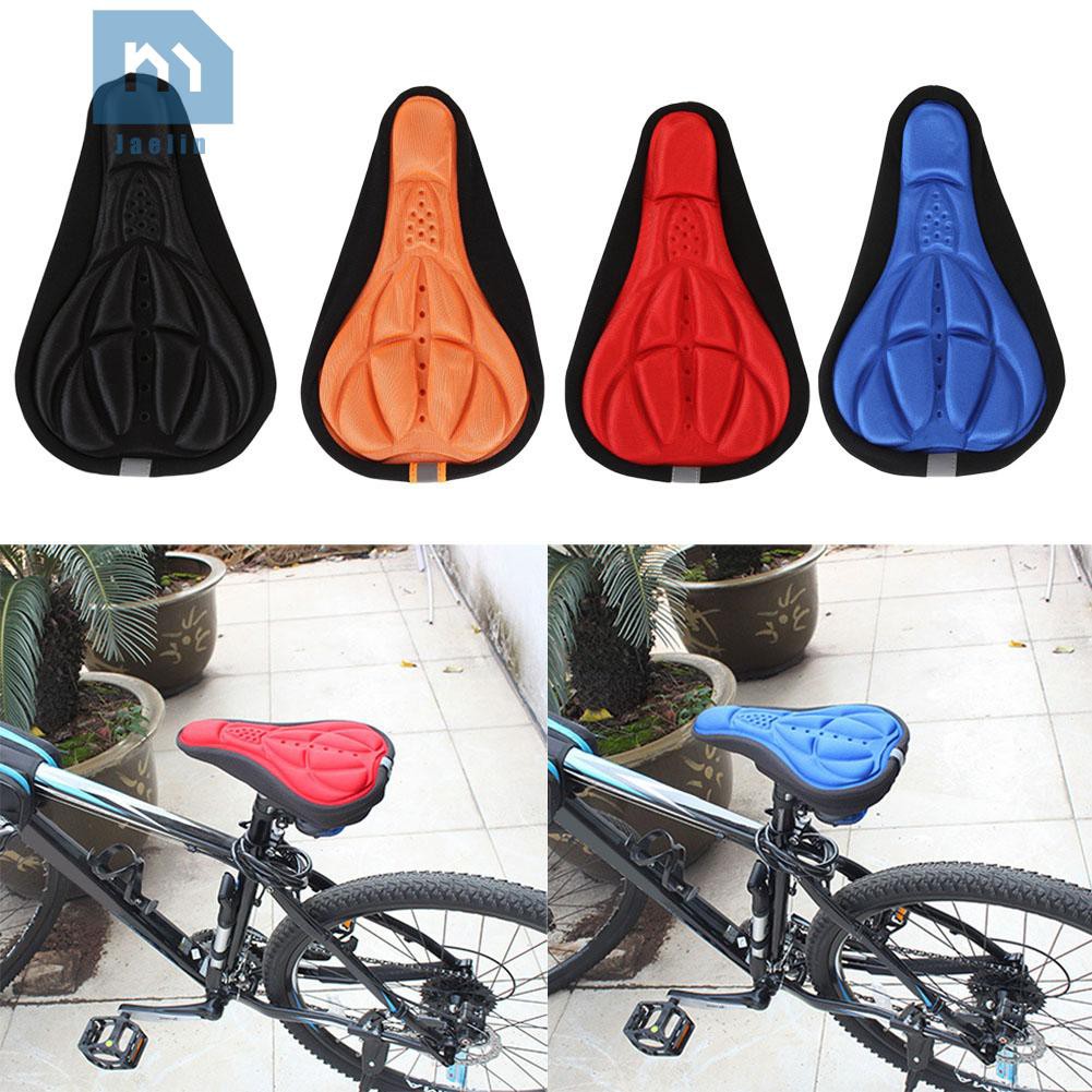 Jae•☊MTB Road Bike Bicycle Saddle Seat Cover Pad Soft Cushion Comfort☪
